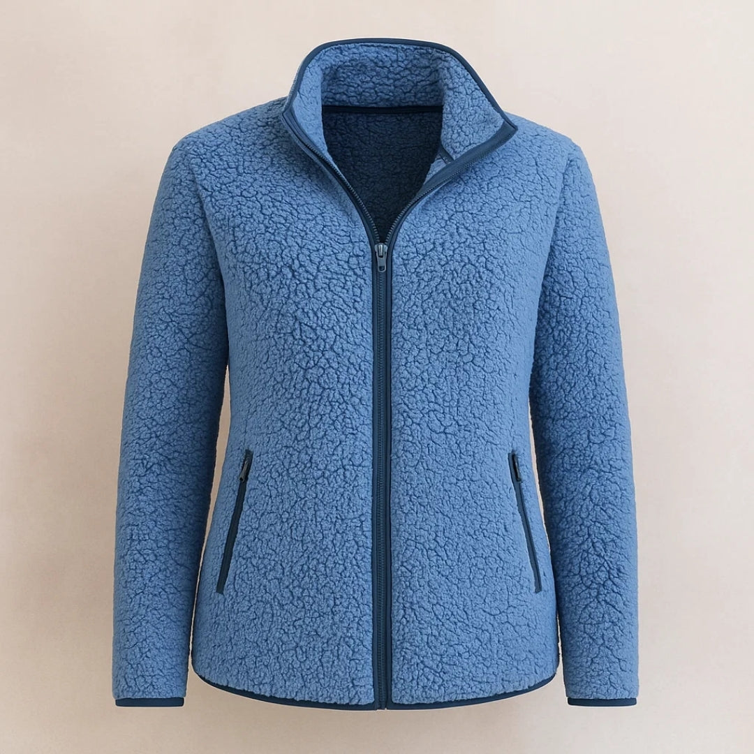 Elviera | Elegant Fleece Jacket
