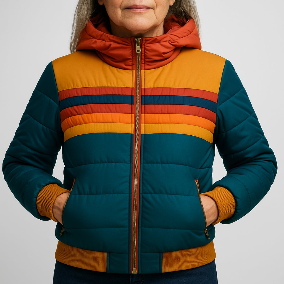 Maribel | Retro Rain & Wind Jacket