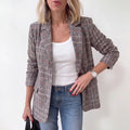 Clara | Classic Plaid Coat