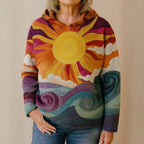 Ardelle | Cozy Art Cardigan