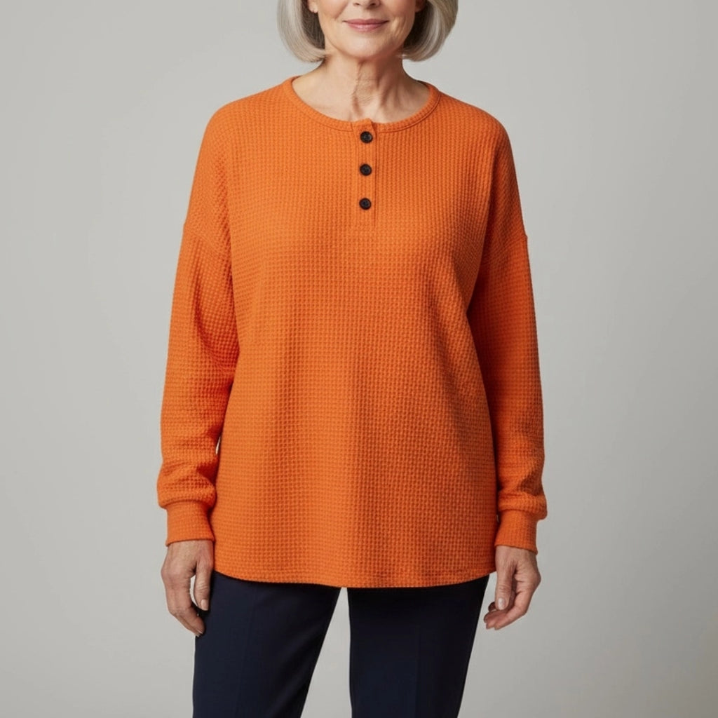 Mirelle | Waffle Knit Comfort Top