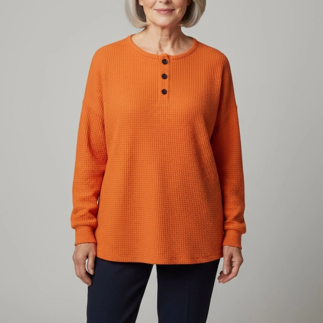 Mirelle | Waffle Knit Comfort Top
