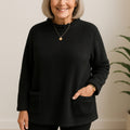 Elianne | Warm Fleece Tunic with Pockets