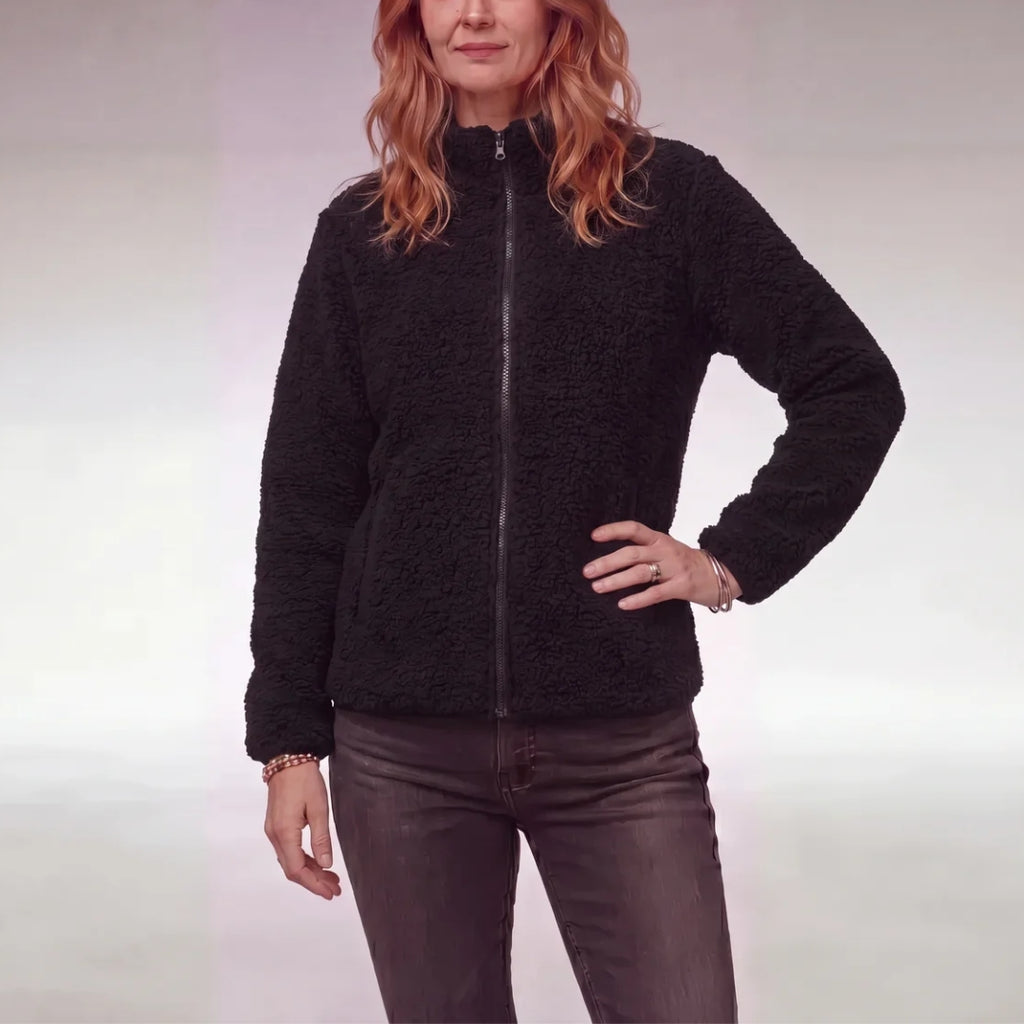 Elowen | Cozy Teddy Jacket