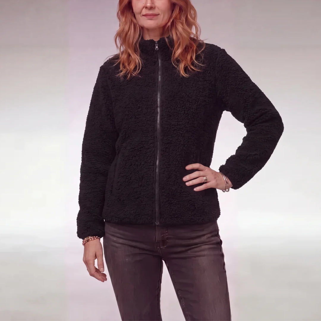 Elowen | Cozy Teddy Jacket