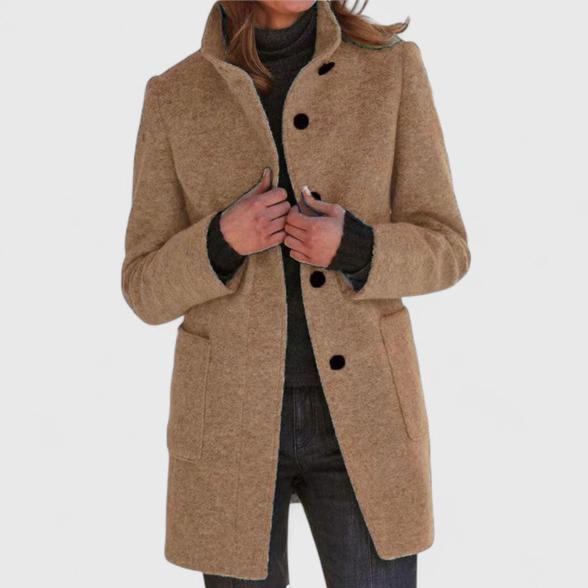 Lunéra | Classic Wool-Blend Coat