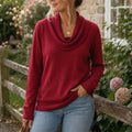 Eliza Grace | Cozy Draped Sweater