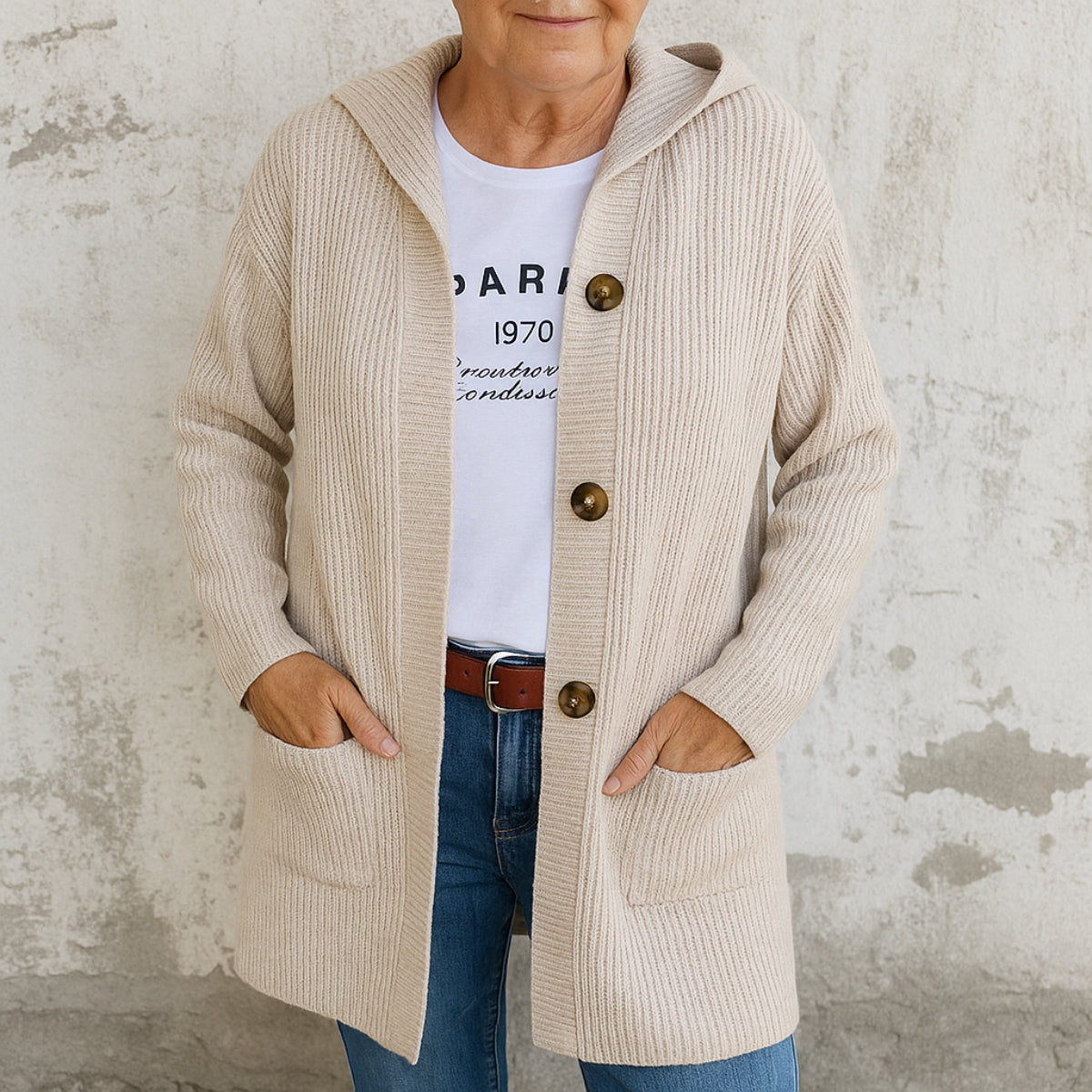 Mariselle | Long Knit Cardigan
