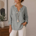 Amara | Relaxed Linen Look Blouse