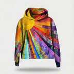 Erica | Colorful Patchwork Hoodie