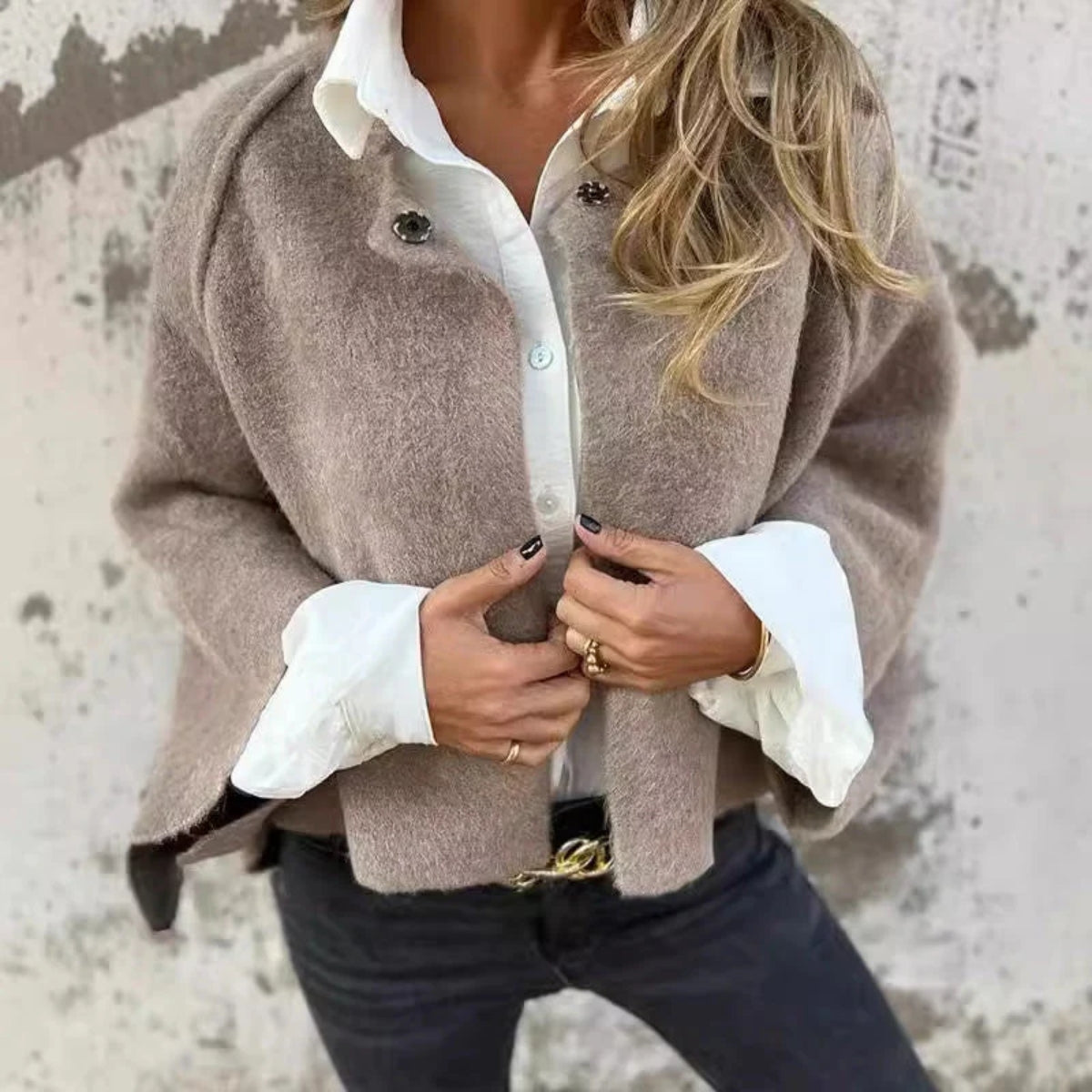 Sienna | Short Wool-Blend Jacket
