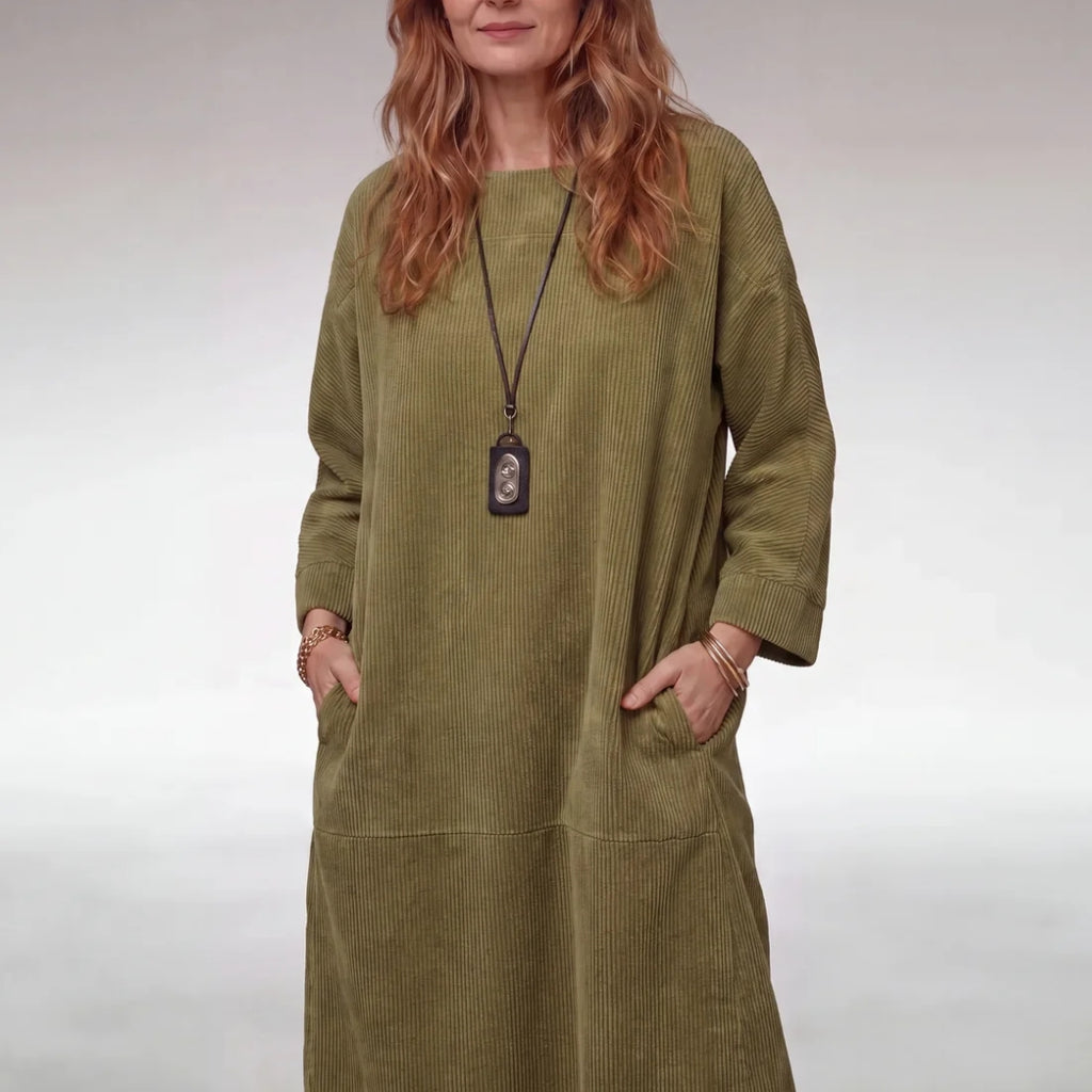 Elmwood | Soft Ribbed Tunic Dress