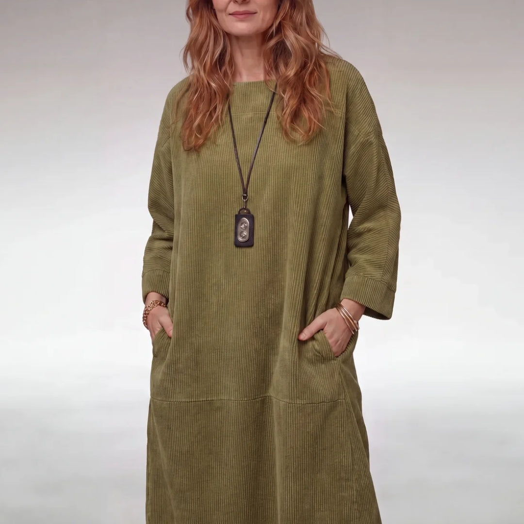 Elmwood | Soft Ribbed Tunic Dress