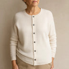 Elodie | Soft Wool Knit Cardigan