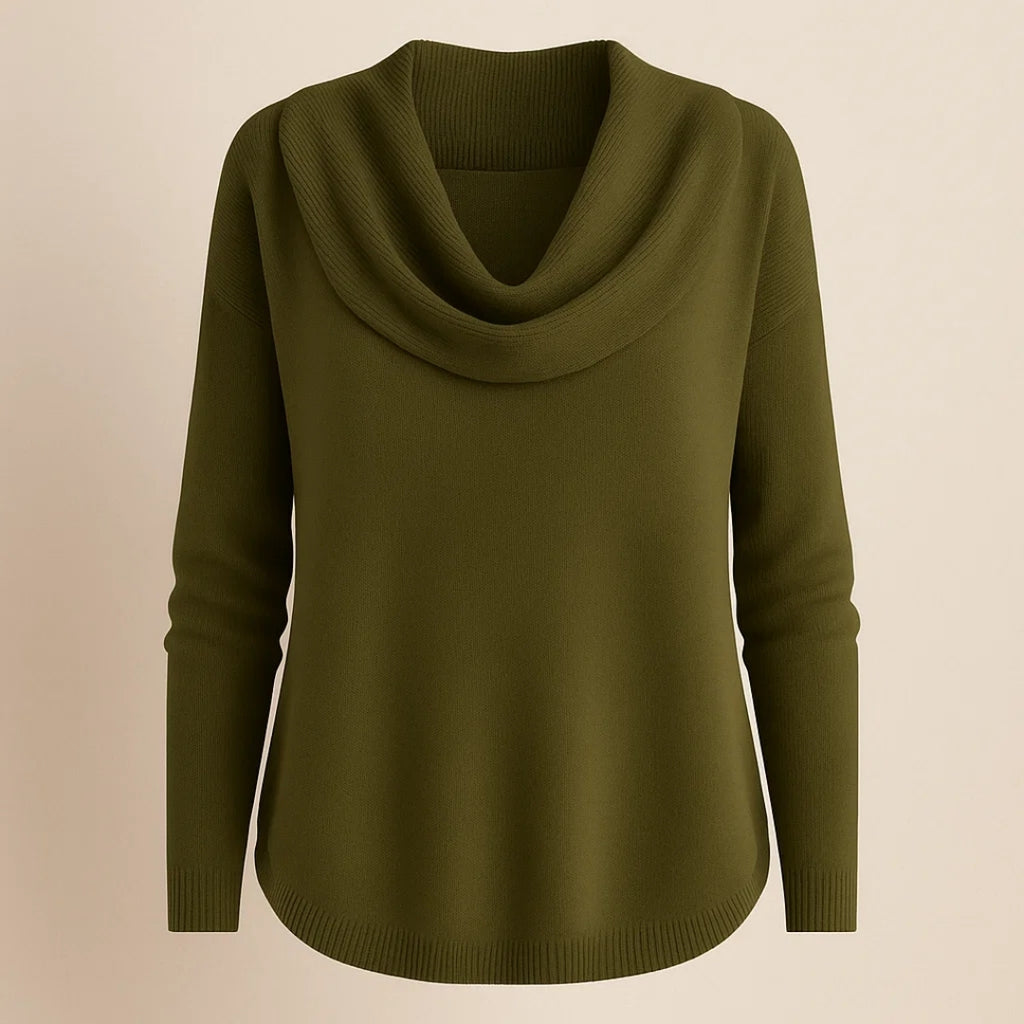 Eliza Grace | Cozy Draped Sweater