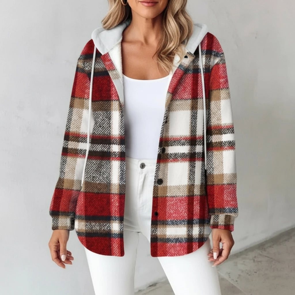 Elsy | Soft Fall Jacket with Hood