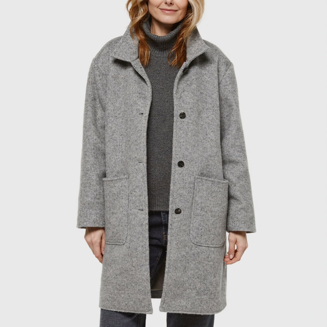 Lunessa | Timeless Wool-Blend Coat