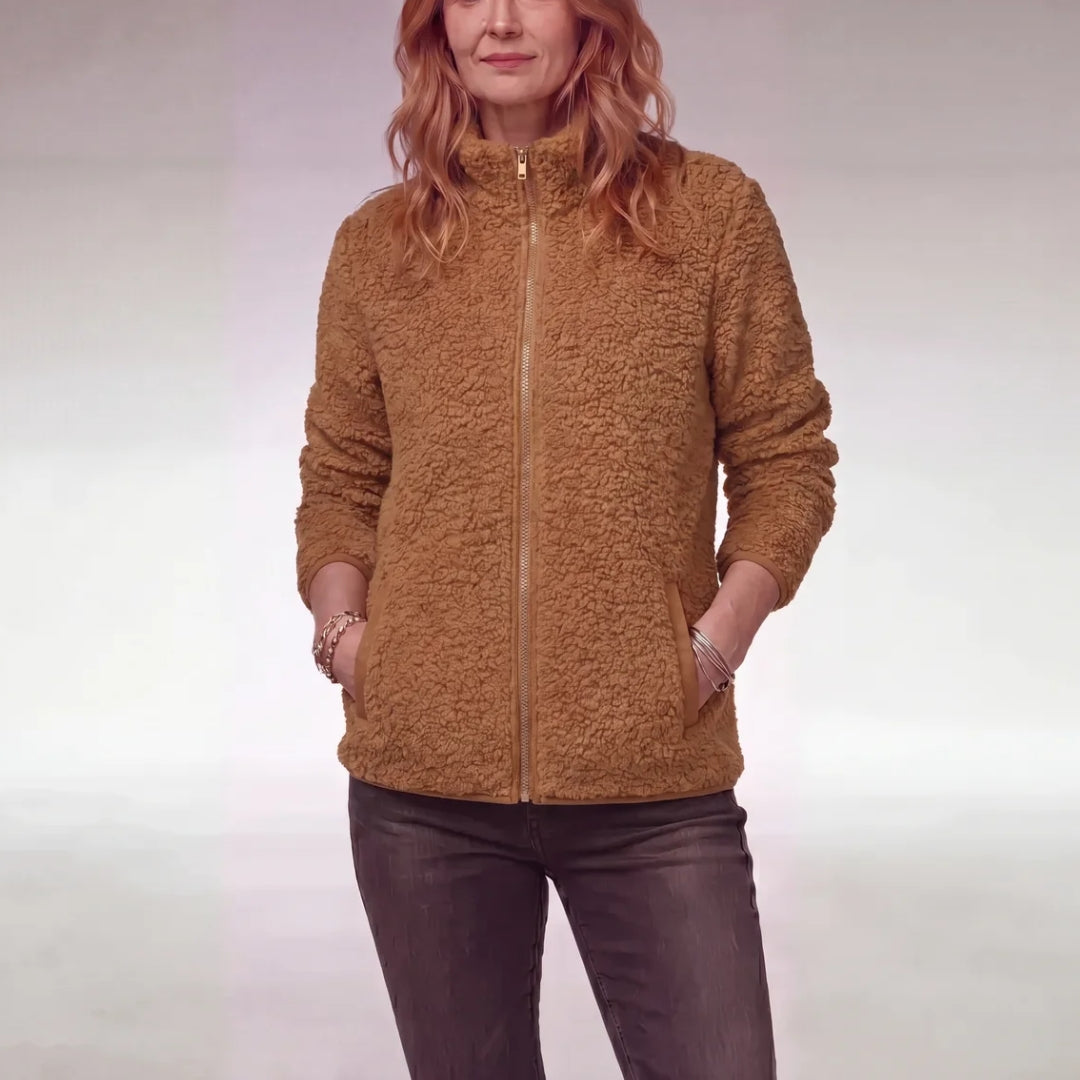 Elowen | Cozy Teddy Jacket