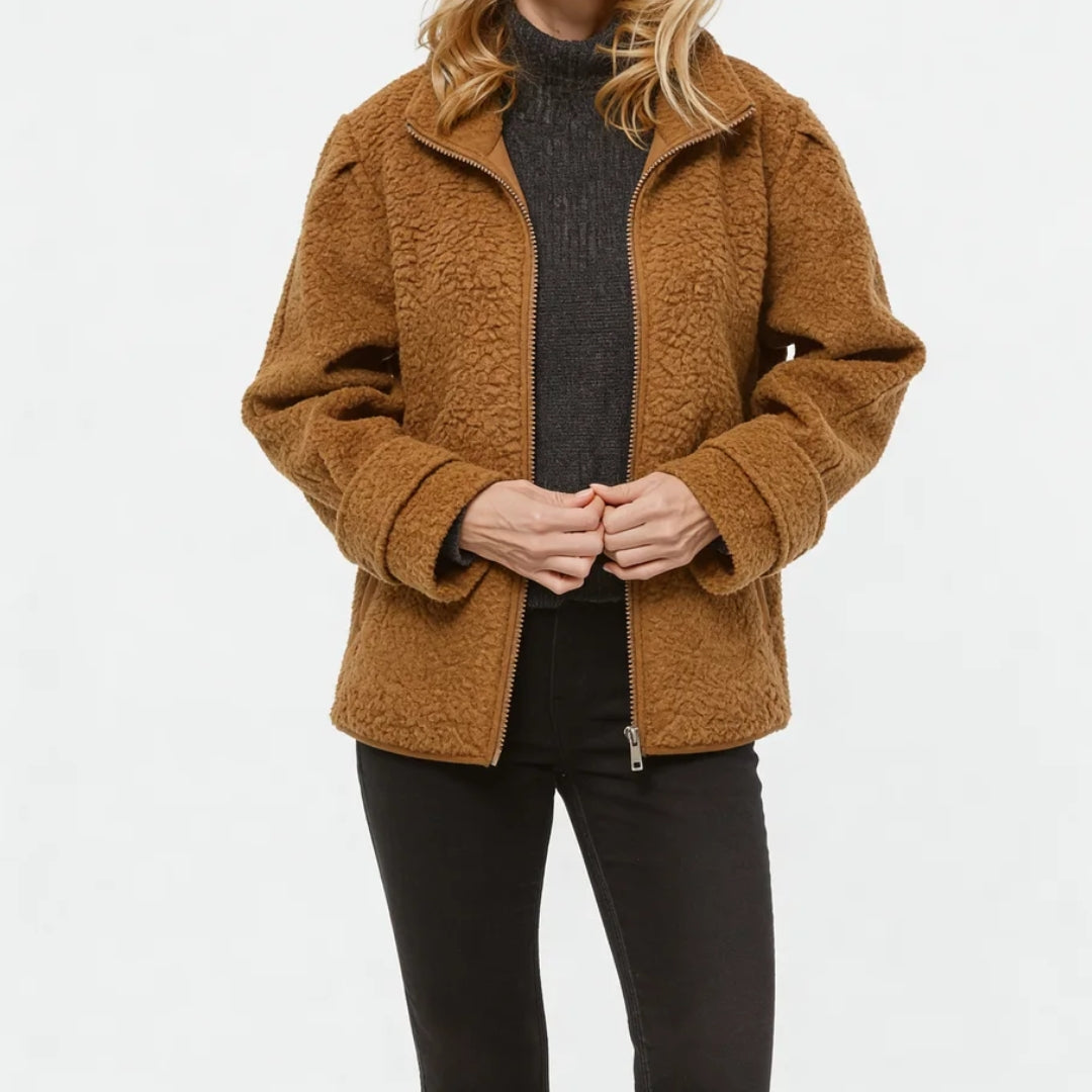 Elowen | Cozy Teddy Jacket