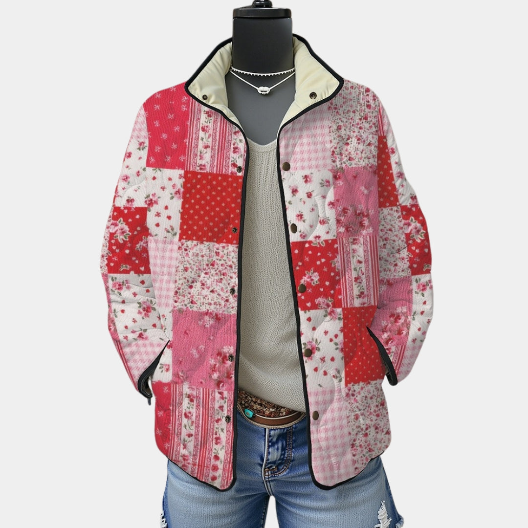 Rosalie | Cozy Patchwork Quilted Jacket