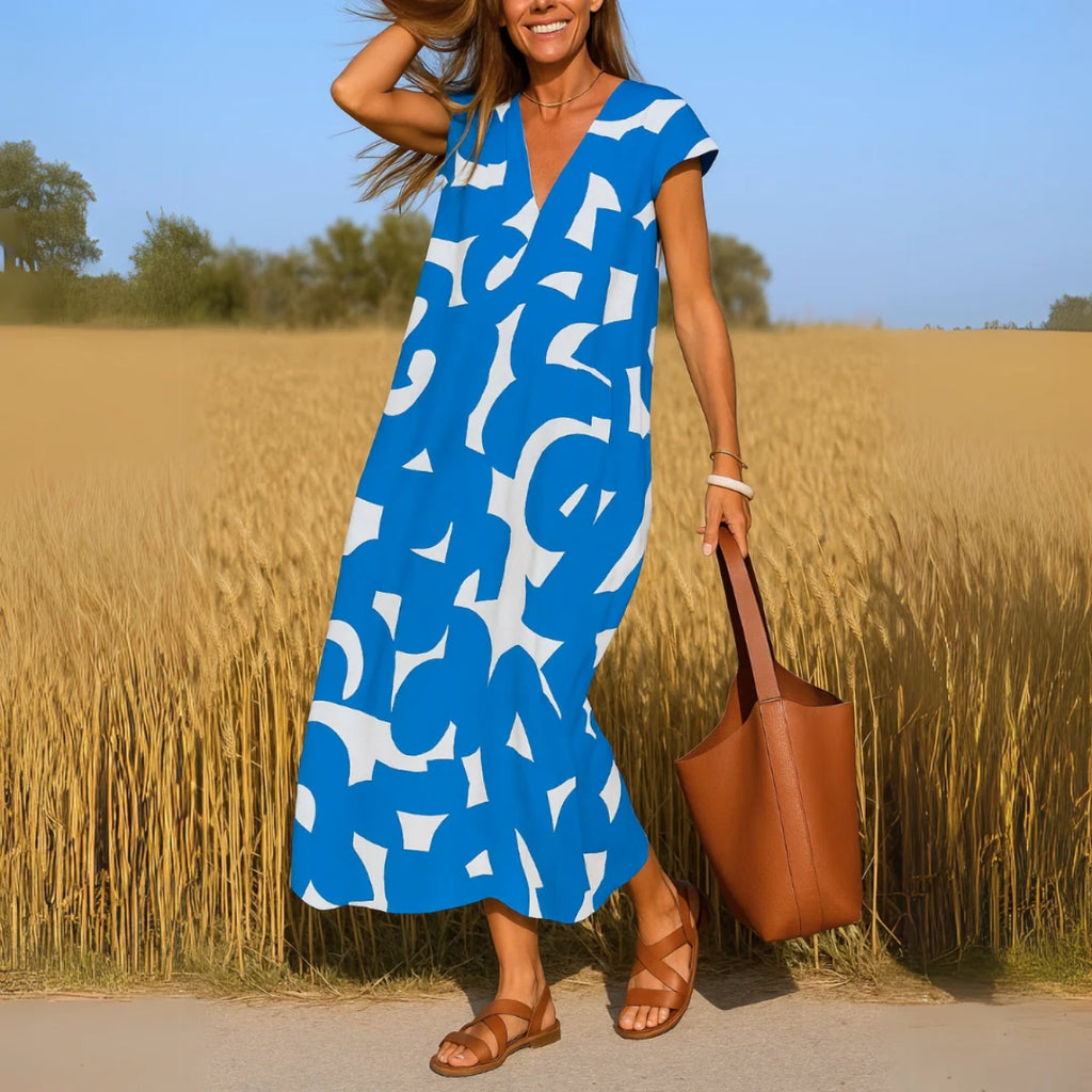 Sienna | Effortless Printed Maxi Dress