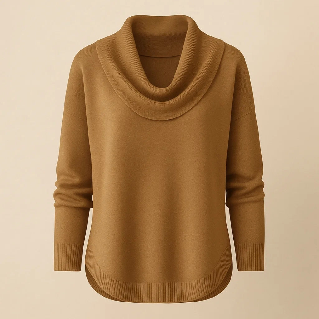 Eliza Grace | Cozy Draped Sweater