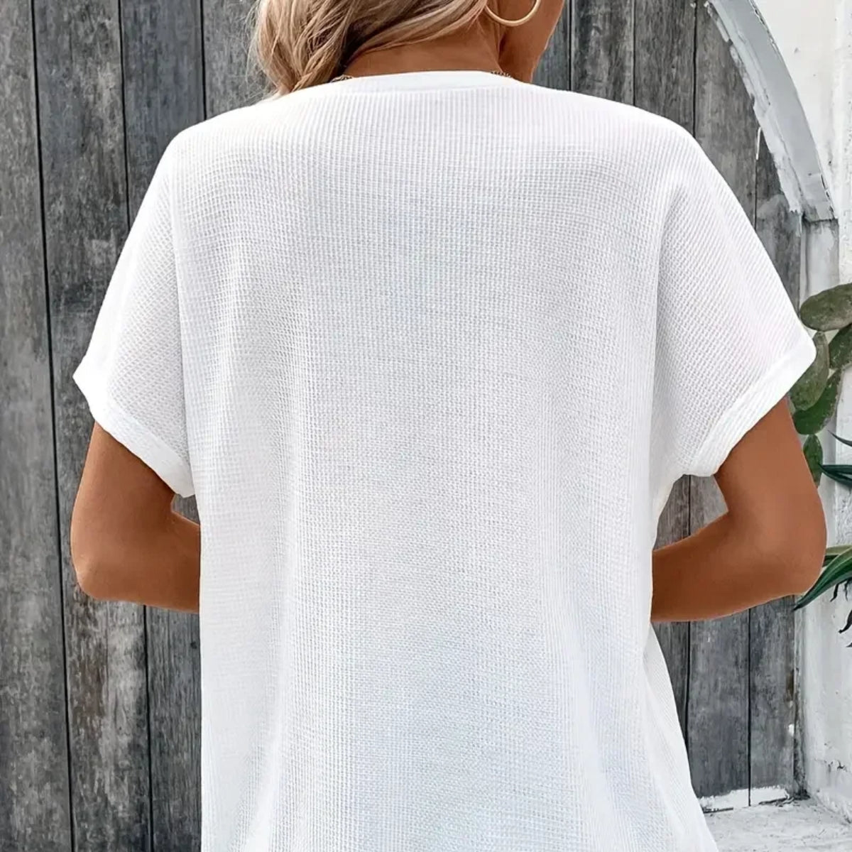 Marise | Soft Comfort Button Top