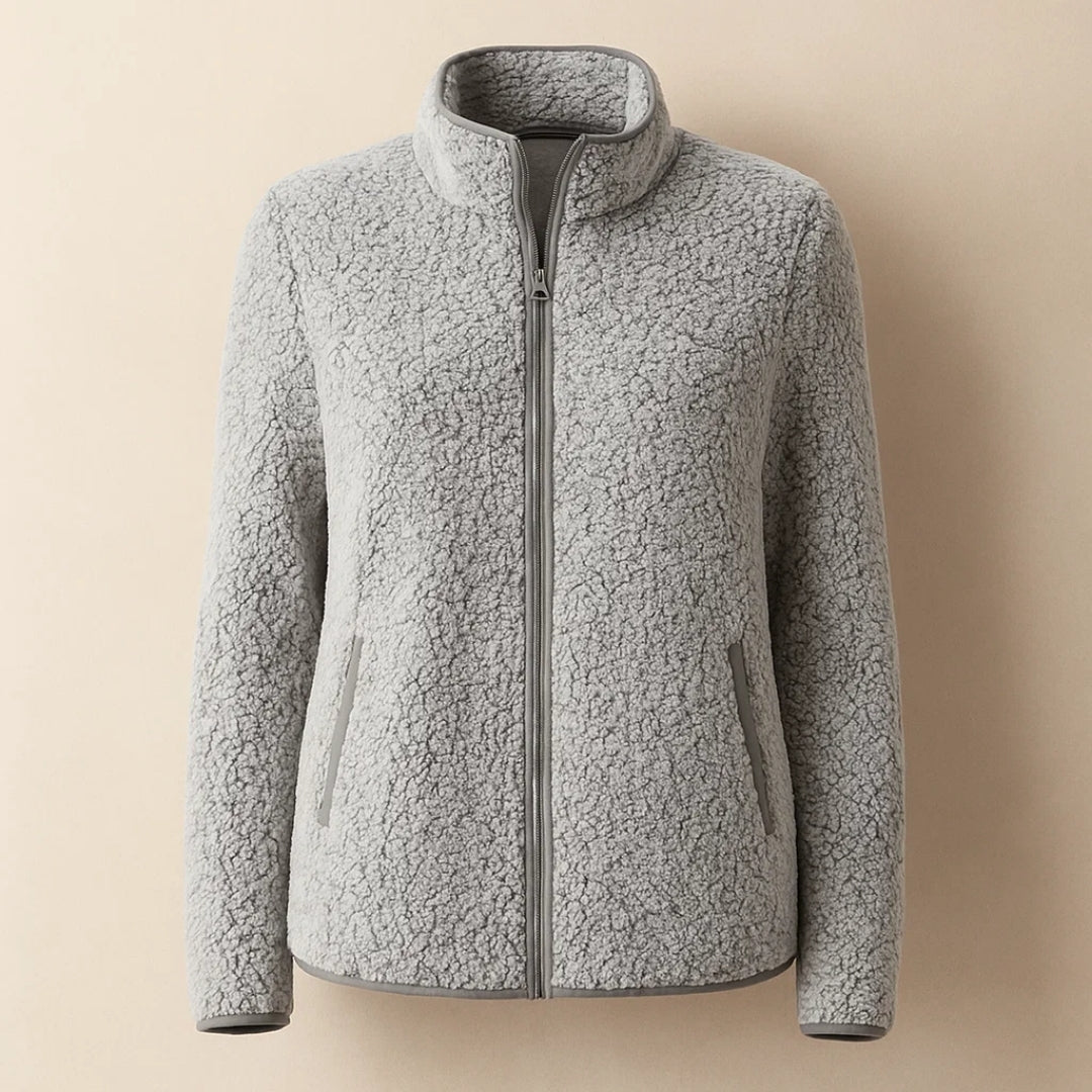 Elviera | Elegant Fleece Jacket