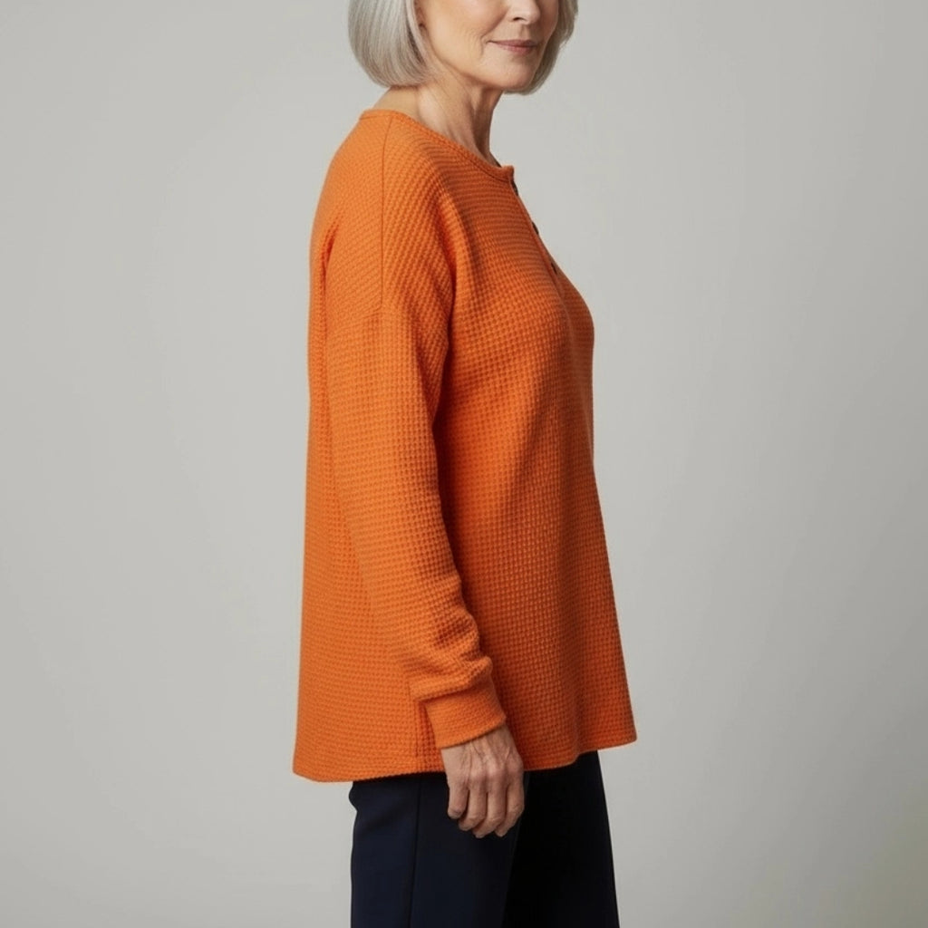 Mirelle | Waffle Knit Comfort Top