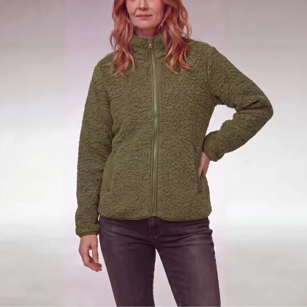 Elowen | Cozy Teddy Jacket