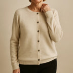 Elodie | Soft Wool Knit Cardigan