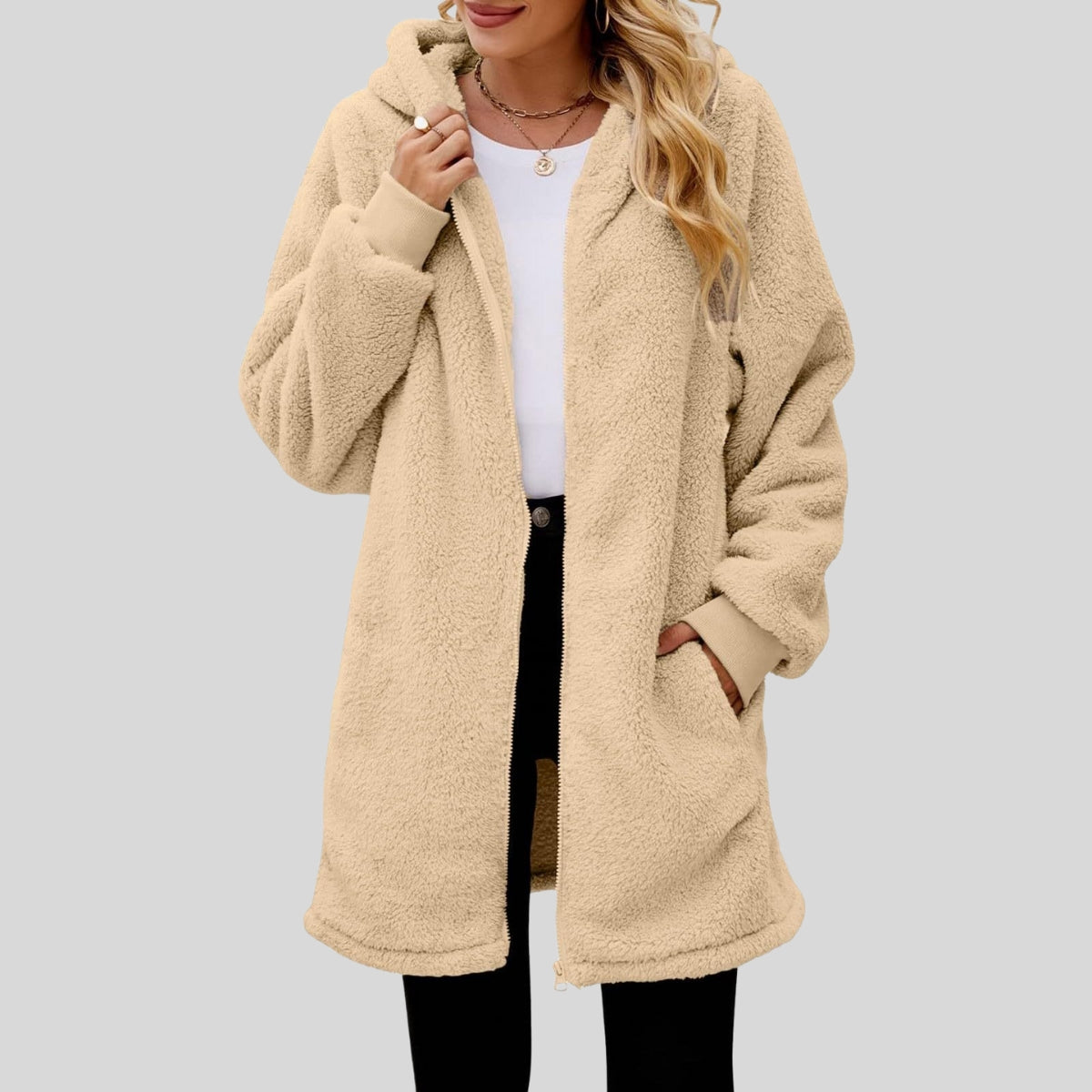Anourette | Soft Hoodie Coat