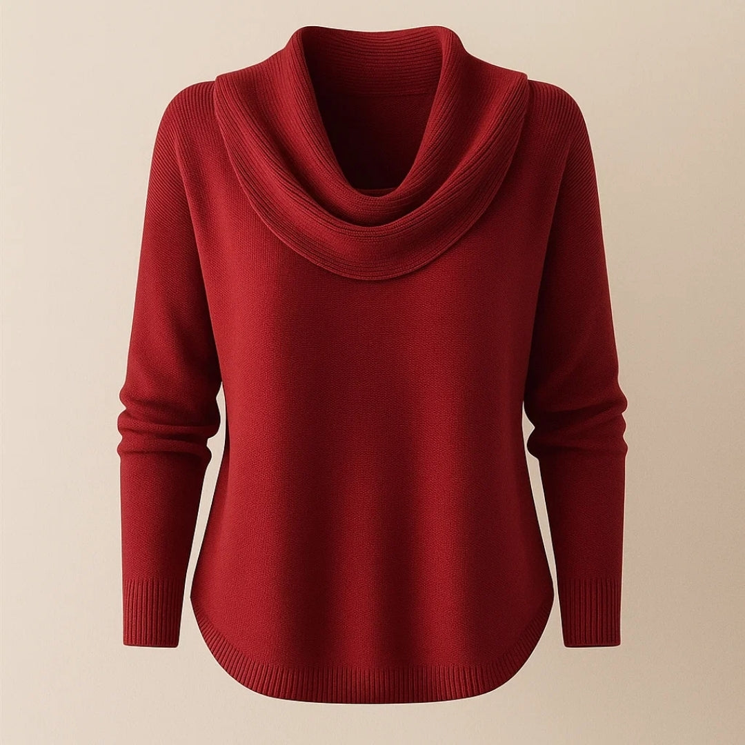 Eliza Grace | Cozy Draped Sweater