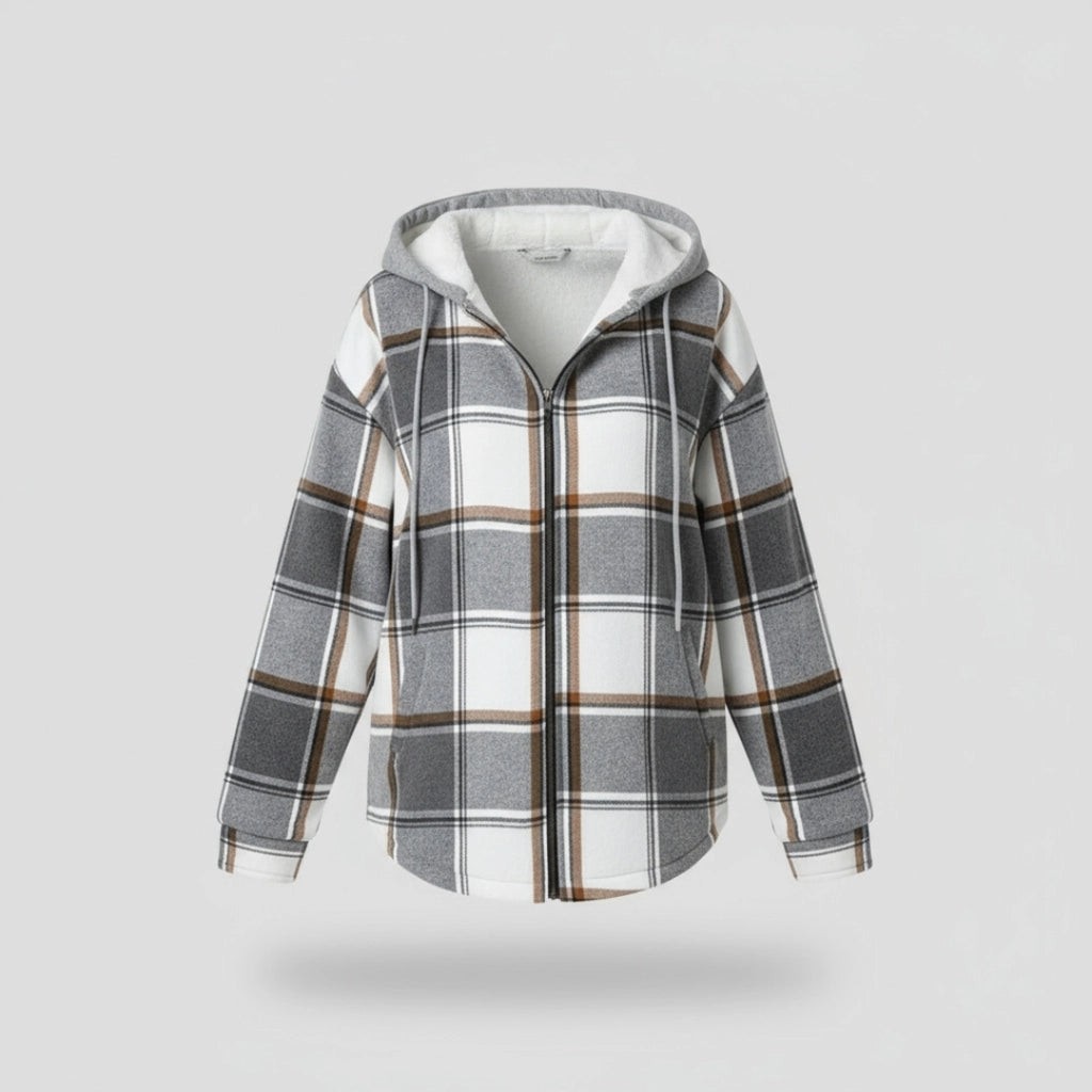 Elsy | Soft Fall Jacket with Hood