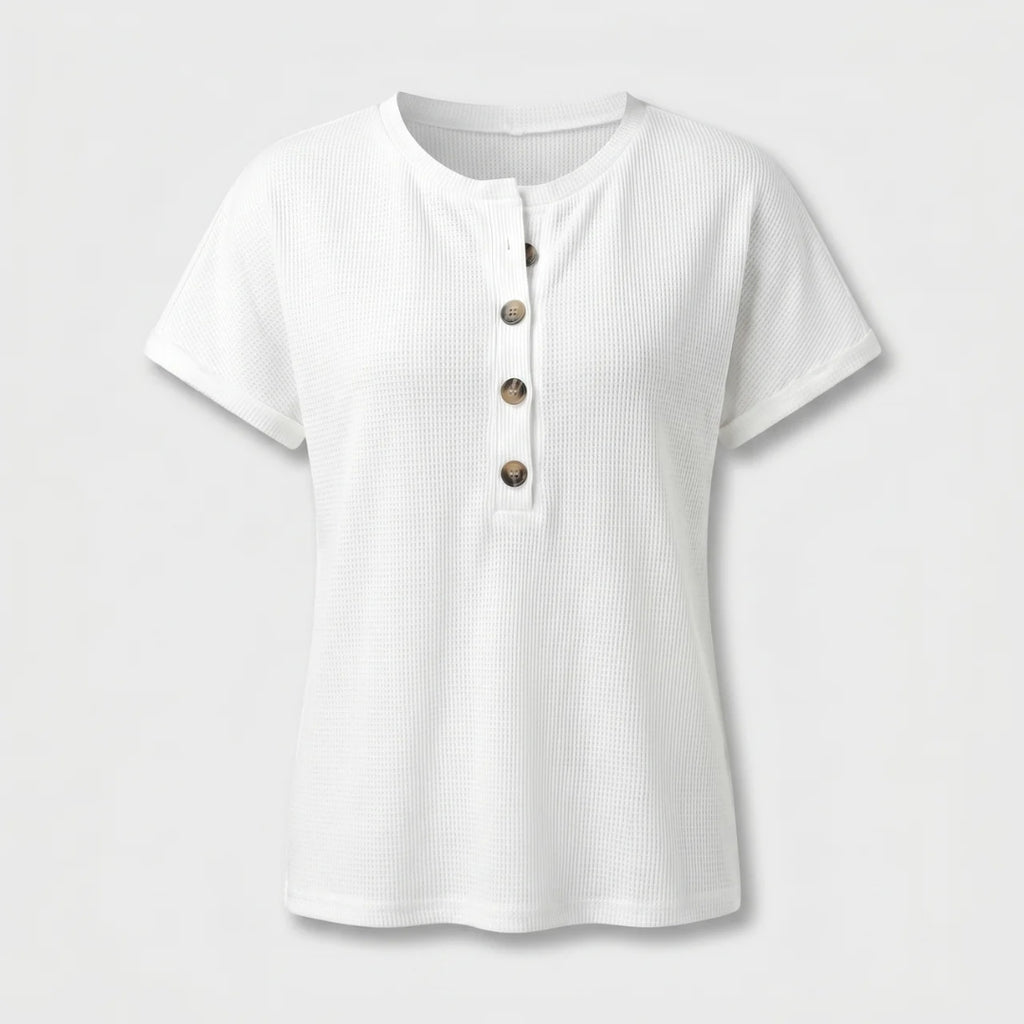 Marise | Soft Comfort Button Top