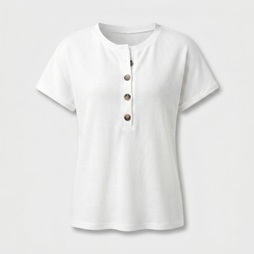 Marise | Soft Comfort Button Top