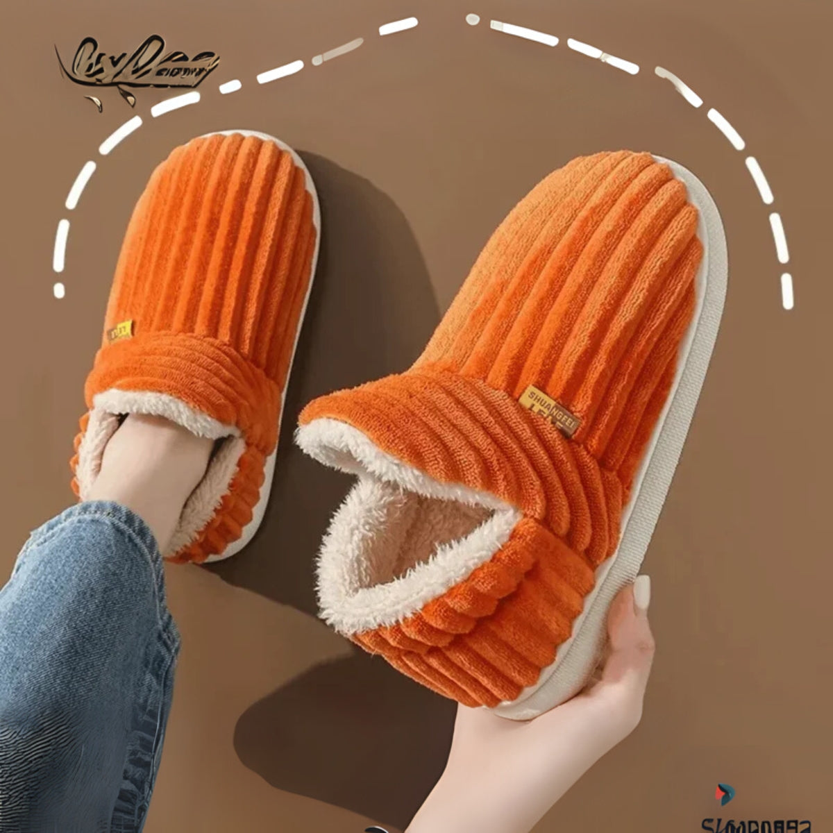 CozyStep | Warm Rib Slippers