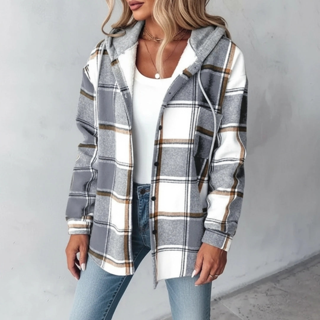 Elsy | Soft Fall Jacket with Hood
