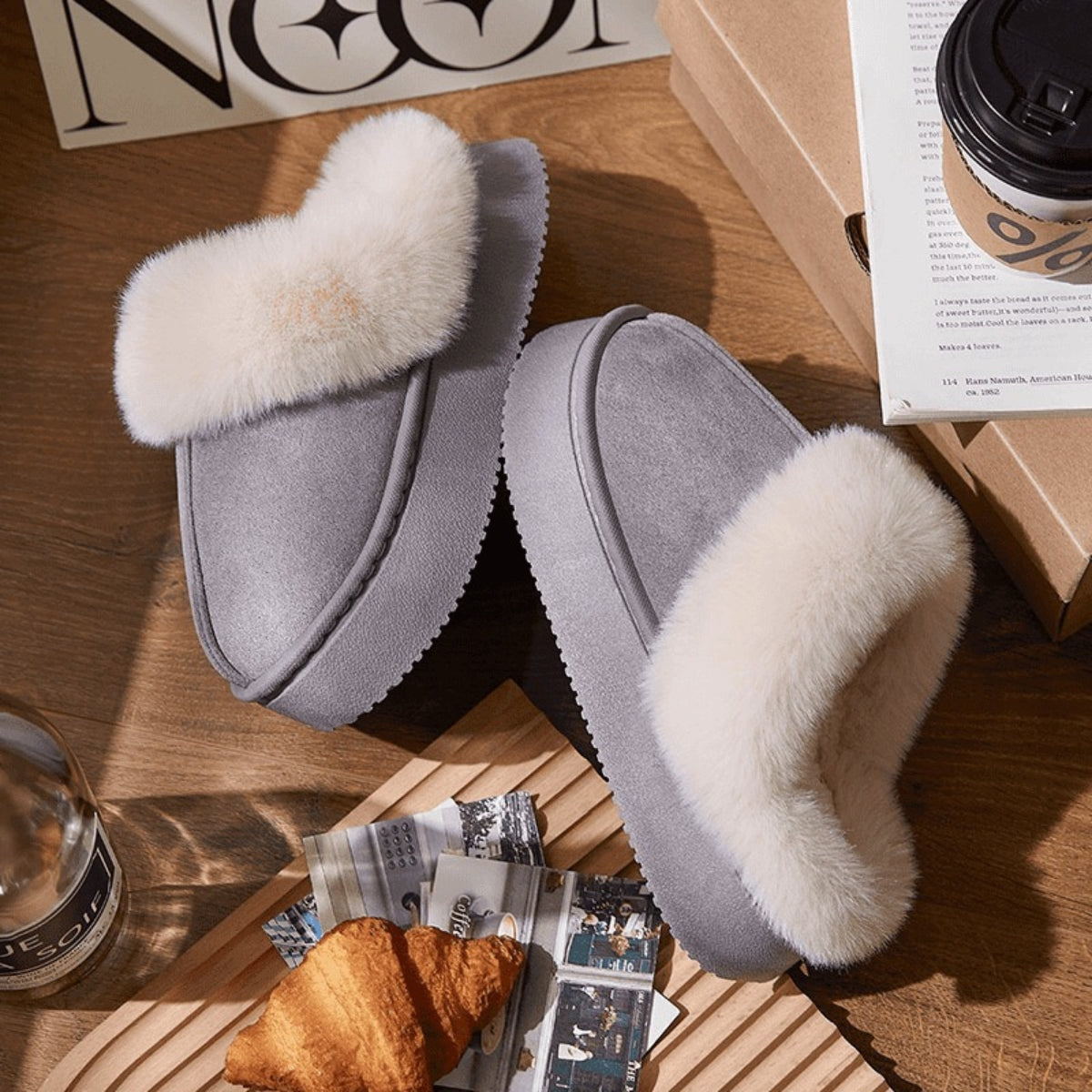 Willow Step | Cozy Fleece House Slippers