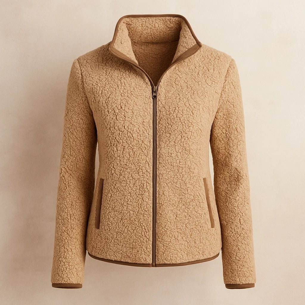 Elviera | Elegant Fleece Jacket
