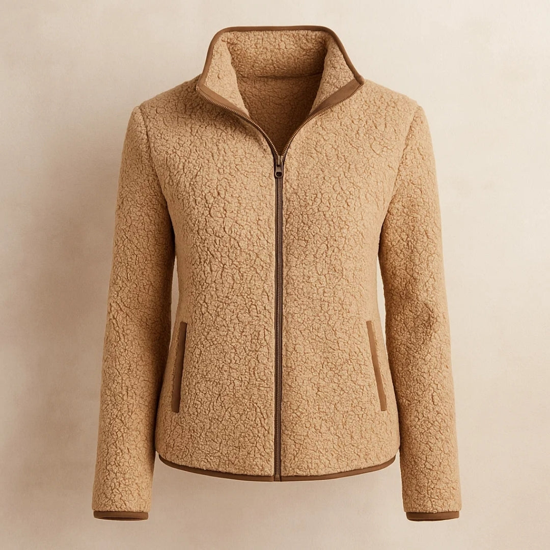 Elviera | Elegant Fleece Jacket