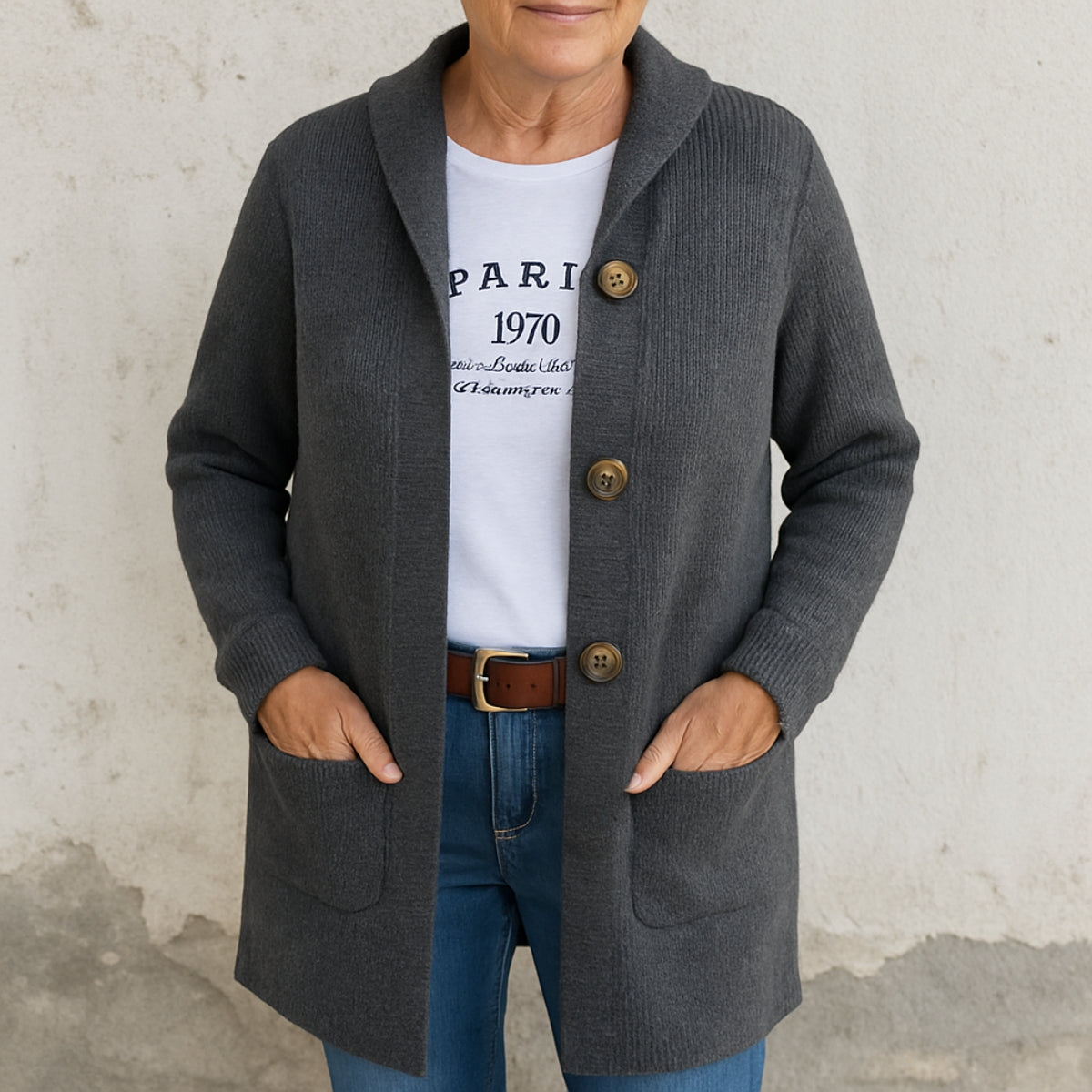 Mariselle | Long Knit Cardigan