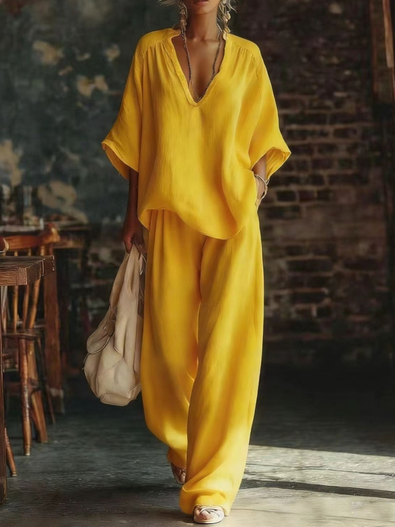 SOLARA | RELAXED TWO PIECE SET FOR WOMEN