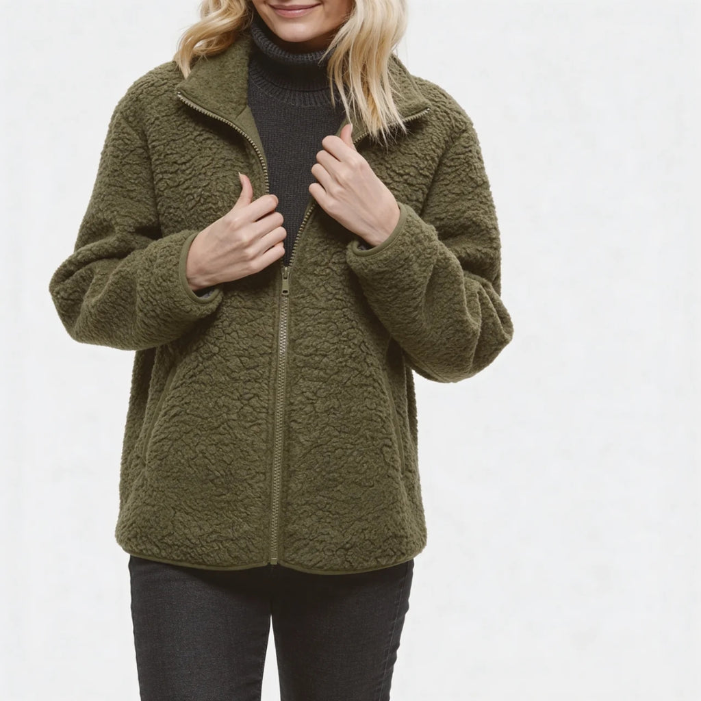 Elowen | Cozy Teddy Jacket