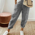 Serena | Relaxed Stripe Linen Pants
