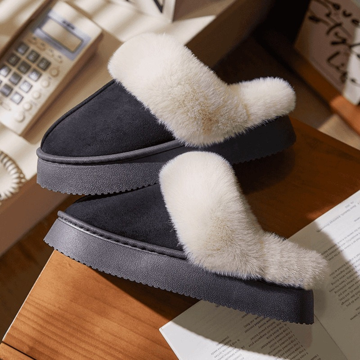Willow Step | Cozy Fleece House Slippers