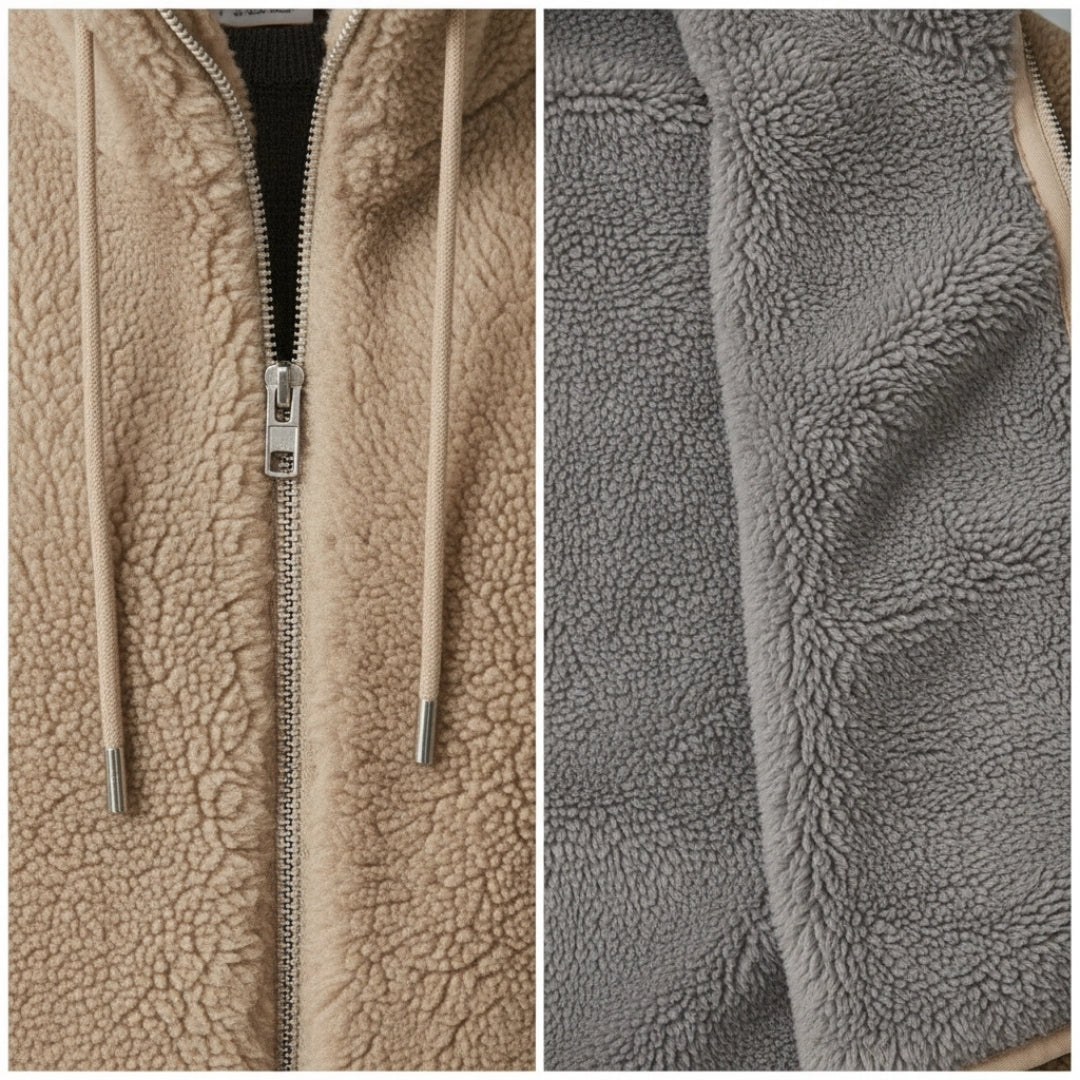 Marceline | Soft Fur-Lined Zip Jacket