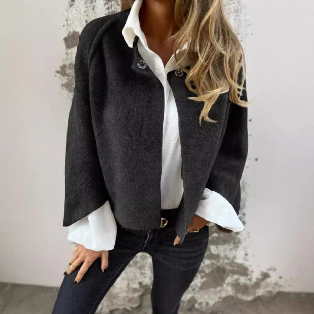 Sienna | Short Wool-Blend Jacket