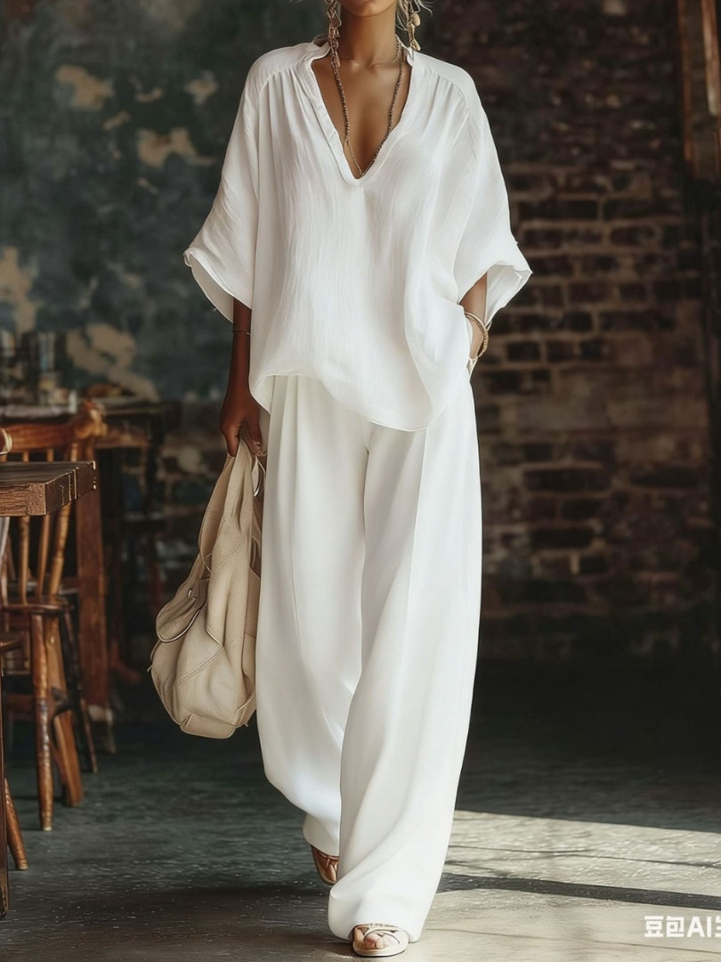 SOLARA | RELAXED TWO PIECE SET FOR WOMEN