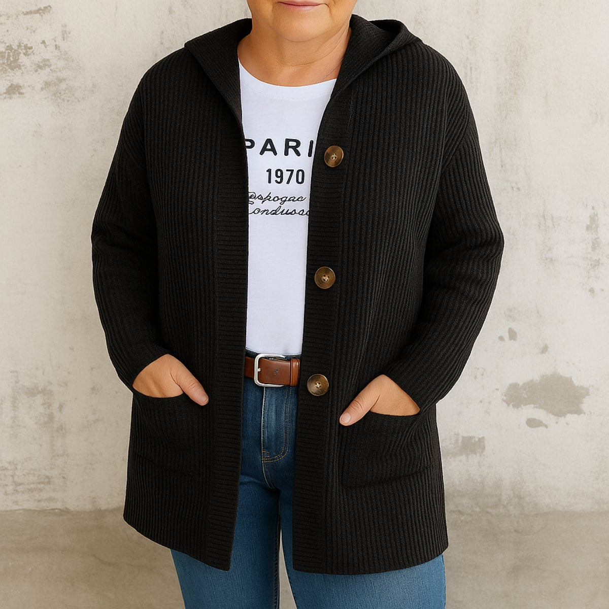Mariselle | Long Knit Cardigan